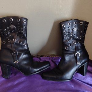 Harley Davidson ladies boots with heel size 7